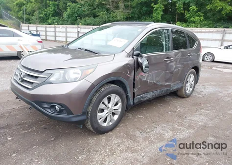 2013 Honda Cr-V Ex-L z USA, uszkodzony, nr VIN 5J6RM3H73DL013144